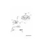 BRAKE ASSY. 751-14402 ORIGINAL MTD