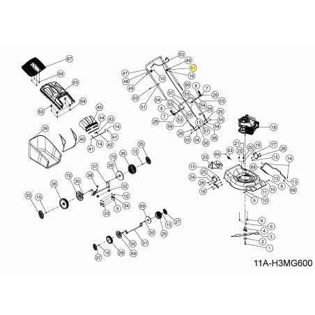 BRAKE CABLE PLATE ASSY. 092.70.094 ORIGINAL MTD | NewgardenParts.com