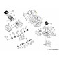 BRAKE CABLE PLATE ASSY. 092.70.094 ORIGINAL MTD