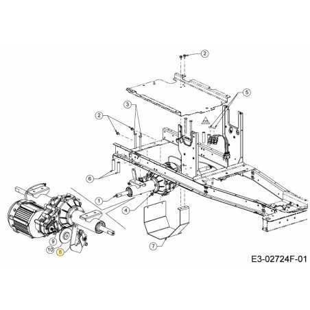 FREIN CPL. 661-05011A ORIGINAL MTD | NewgardenParts.com