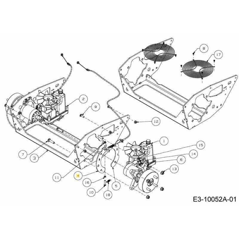 SUPPORTO MOLLA FRENO 703-09657A-S ORIGINALE MTD