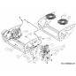 SUPPORTO MOLLA FRENO 703-09657A-S ORIGINALE MTD