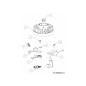 FRENO A MOLLA 732-05379 ORIGINALE MTD