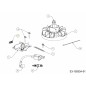 Ressort de frein 732-04546 d'origine MTD