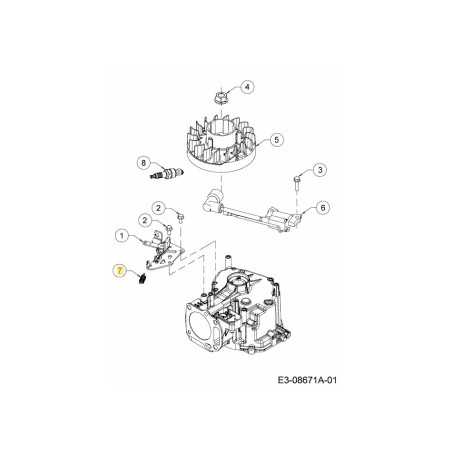 MOLLA DEL FRENO 732-05580 ORIGINALE MTD | NewgardenParts.com