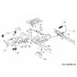 FRENO A PEDALE 647-05131637 ORIGINALE MTD