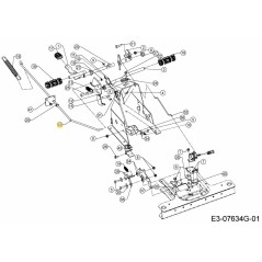 ROD BRAKE PUSH 747-06996 ORIGINAL MTD