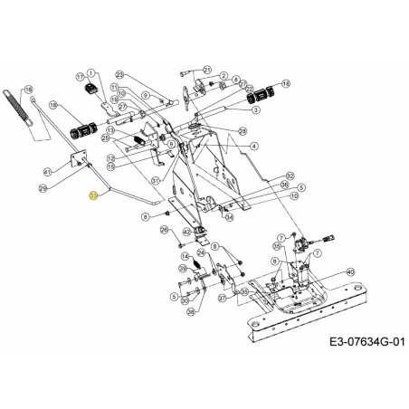 Bremsgestänge, Druckknopf 747-06996, Original MTD | NewgardenParts.com