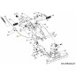 Bremsgestänge, Druckknopf 747-06996, Original MTD