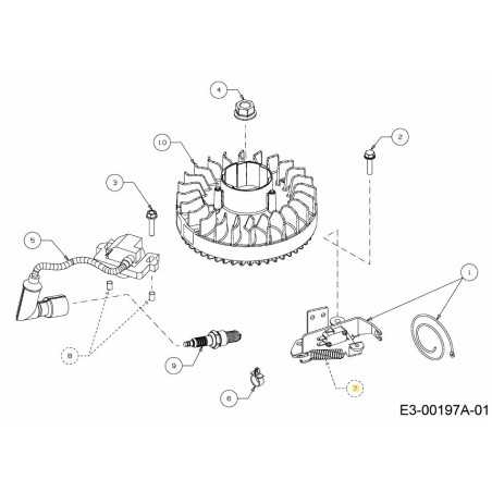 MOLLA DEL FRENO 732-05255 ORIGINALE MTD | NewgardenParts.com