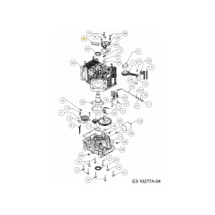 Filtre à air 751-15401 d'origine MTD | NewgardenParts.com