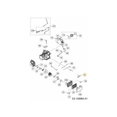 TUBE RESPIRANT 751-15797 ORIGINAL MTD | NewgardenParts.com