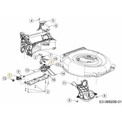 ASM DE COJINETE:SPHR:RWD 631-04501A ORIGINAL MTD