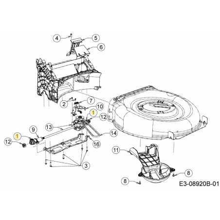 BRG ASM SPHR RWD 631-04501A ORIGINALE MTD | NewgardenParts.com