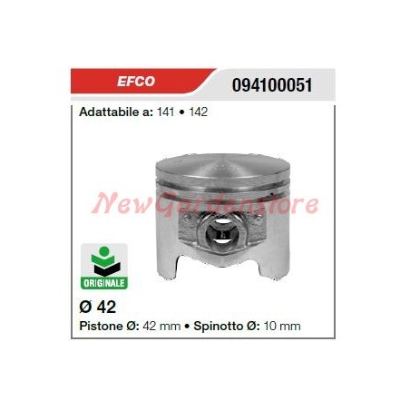 Pistone segmenti spinotto EFCO motosega 141 142 094100051 | NewgardenParts.com