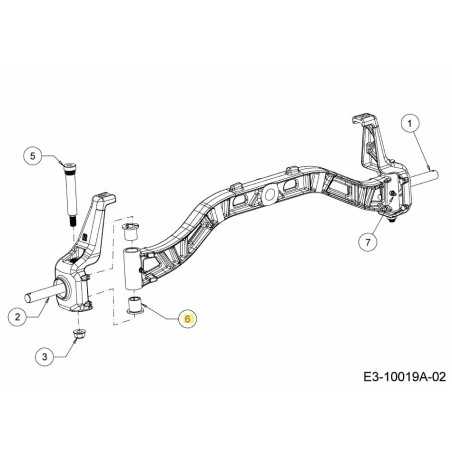 BRG:FLG:.75 X 1.00 X 1.12 LG 741-05082 ORIGINAL MTD | NewgardenParts.com