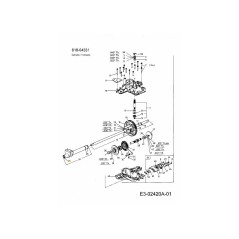 BRG NDL .7500 X 1.000 X .68 741-0726 ORIGINALE MTD | NewgardenParts.com