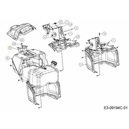 BRG SHF STRG 731-10618 ORIGINALE MTD | NewgardenParts.com