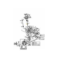 BRG STRG COLONNA .628 ID x1.360 741-0587 ORIGINALE MTD | NewgardenParts.com