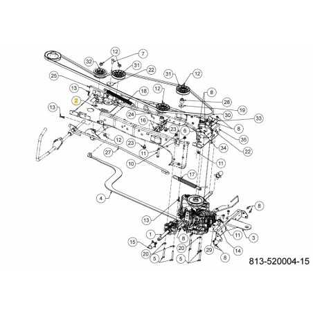 Umlenkrollenhalterung NX15 RD 683-05308C ORIGINAL MTD | NewgardenParts.com
