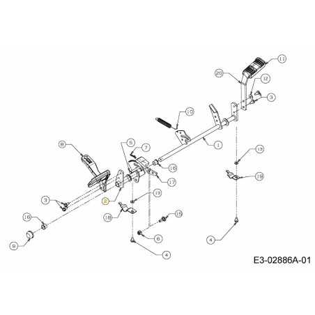 BRKT ASM:PEDAL:HYDR:NON CUB GT 683-04621 ORIGINAL MTD | NewgardenParts.com