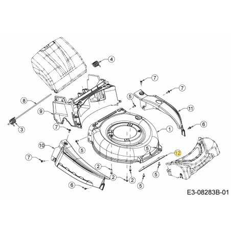 BRKT:DECK:FRT BRIDE:21" 787-03085-SA ORIGINAL MTD | NewgardenParts.com