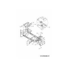 BRKT:FRM:SEAT LT-5 783-04548D-S ORIGINAL MTD | NewgardenParts.com