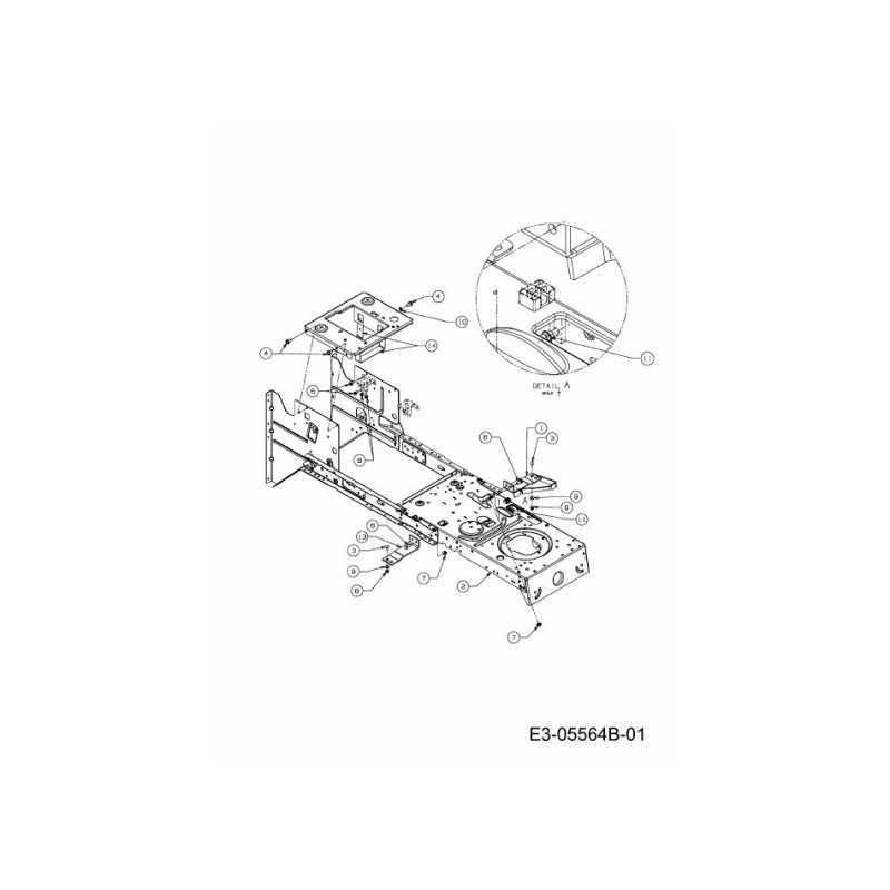 BRKT FRM SEAT LT-5 783-04548D-S ORIGINALE MTD