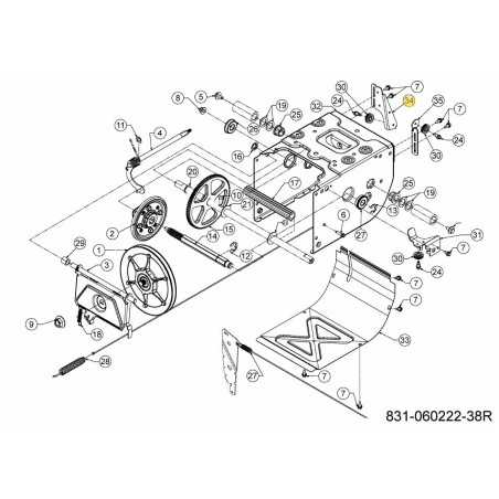 BRKT GDE CBL CLU DRIVE 790-03997 ORIGINALE MTD | NewgardenParts.com