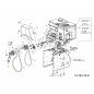STAFFA DI TENSIONE 784-0385D ORIGINALE MTD