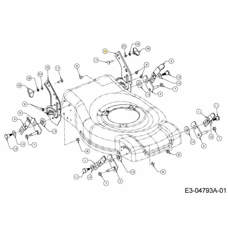 HANDL:BRKT:PUSH:LH:40&amp-46cm 787-01483A-S ORIGINAL MTD