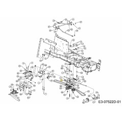 BRKT KEEPR DR 783-07422 ORIGINALE MTD | NewgardenParts.com