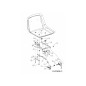 SOPORTE:ELEVADOR:ASIENTO 17239D ORIGINAL MTD