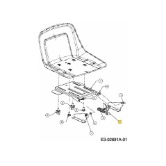 BRKT:LIFT:SEAT 783-0209D ORIGINAL MTD | NewgardenParts.com
