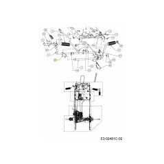 SOPORTE:MT:CNTRL 783-05809B-S MTD ORIGINAL | NewgardenParts.com