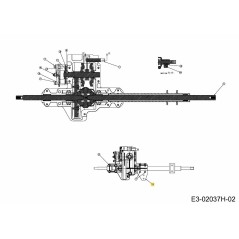 BRKT MT GANCI DI TRAINO 783-1363 ORIGINALE MTD | NewgardenParts.com