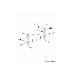 BRKT:MT:L/RR LT-5 FAST ATTACH 783-05890A-S ORIGINAL MTD | NewgardenParts.com