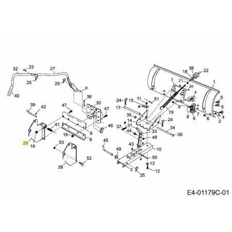 BRKT:MT:LH SNOWBLADE 783-07367637 ORIGINAL MTD | NewgardenParts.com