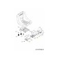 BRKT MT SEAT 783-1489D637 ORIGINALE MTD