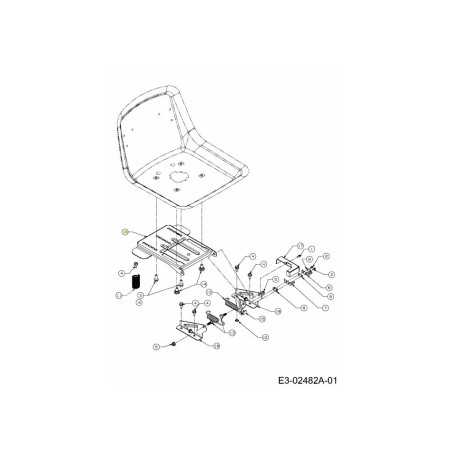 BRKT:SEAT:PIVOT RÉGLAGE MANUEL 783-04081D-S ORIGINAL MONTÉ | NewgardenParts.com