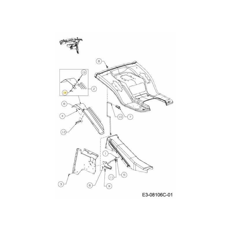 BRKT SPR CHUT CLNR 783-08252 ORIGINALE MTD