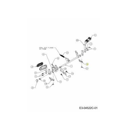 BRKT:SUPT:SANGLE DE PEDALE 5/8 783-05940 ORIGINAL MTD | NewgardenParts.com