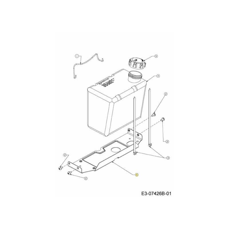 SOPORTE:SUPT:TANQUE DE COMBUSTIBLE 783-07083A-S ORIGINAL MTD SOPORTE:SUPT:TANQUE DE COMBUSTIBLE 783-07083A-S ORIGINAL MTD