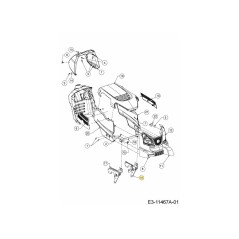 BRKT:SUPT:PIVOT LH 783-05417B-S ORIGINAL MONTÉ | NewgardenParts.com