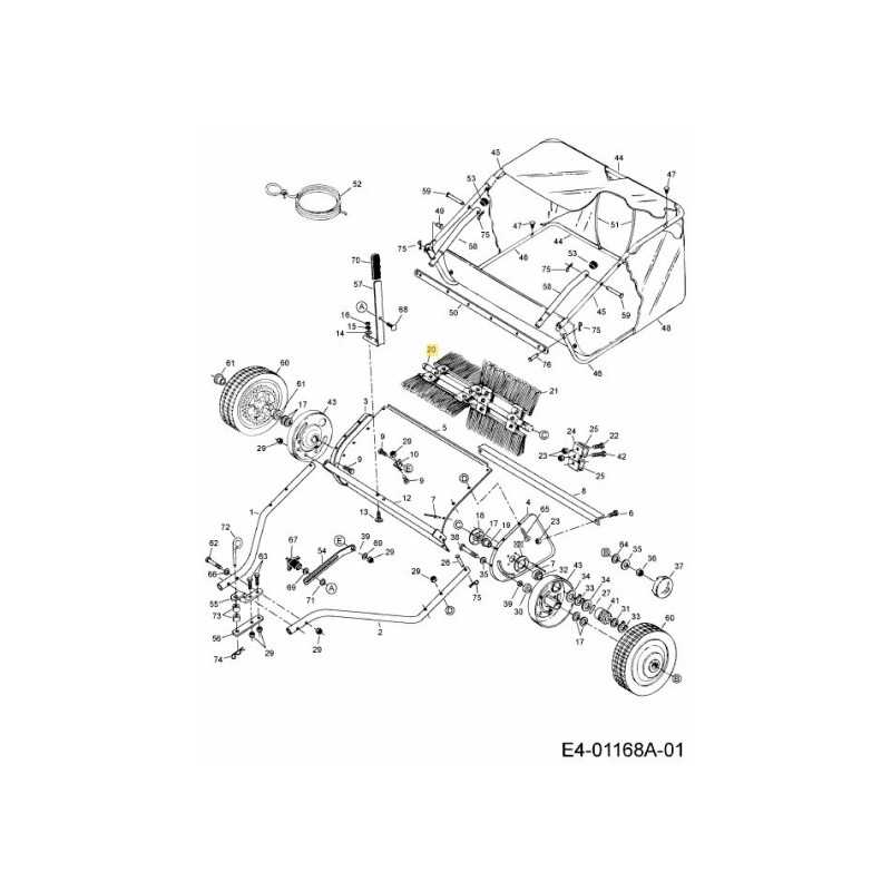 Bürstenwelle AF-24085 Original MTD Bürstenwelle AF-24085 Original MTD