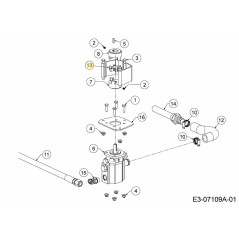 Accouplement Bush Spider 735-04103 d'origine MTD