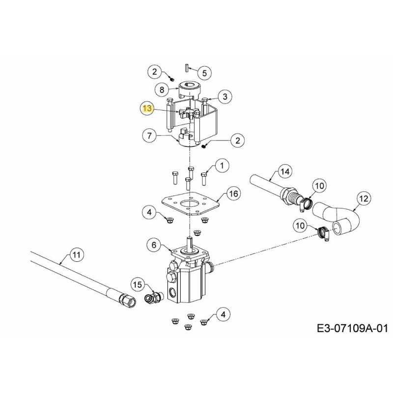 ACCOPPIAMENTO A RAGNO A CESTELLO 735-04103 ORIGINALE MTD