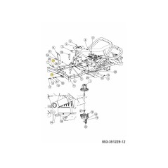 Flanschlager 741-07070 Original MTD | NewgardenParts.com