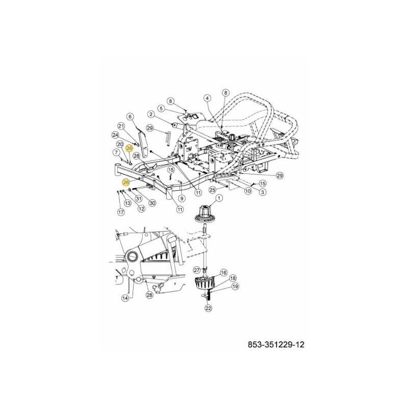 FLANGE BEARING 741-07070 ORIGINAL MTD