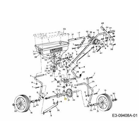 SUPPORTO COLLARE AF-44672 ORIGINALE MTD | NewgardenParts.com
